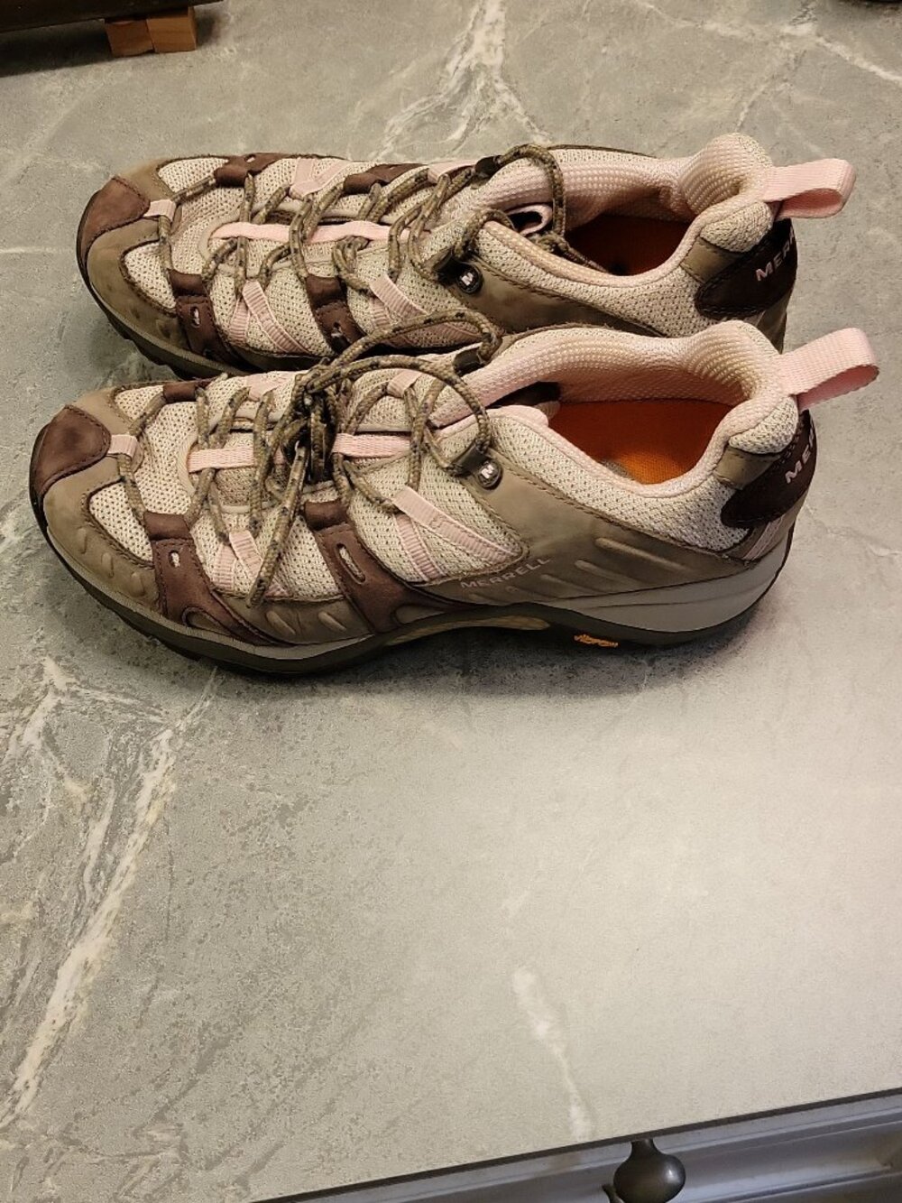 Merrell Siren Sport Charcoal/Pink Women Sneakers Hiking US 9 - hike trail walk